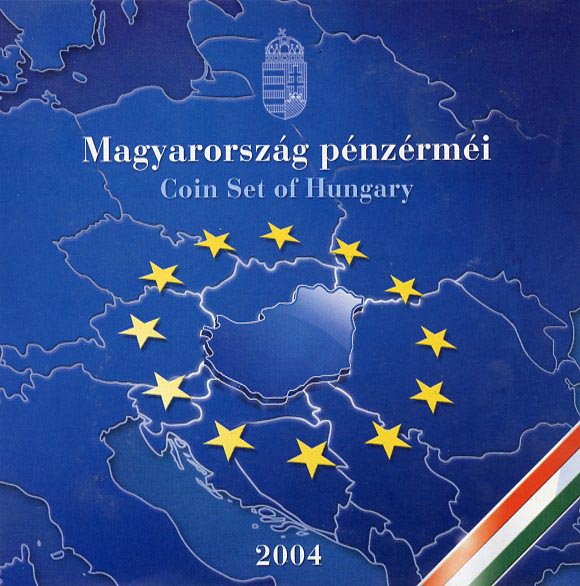 Maďarsko - Sada mincí 2004 - Vstup do Európskej únie