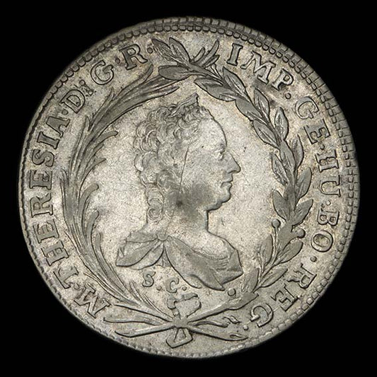 Mária Terézia - 20 grajciar 1765 S.C./G