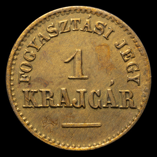 Prešovský spotrebný spolok - 1 grajciar